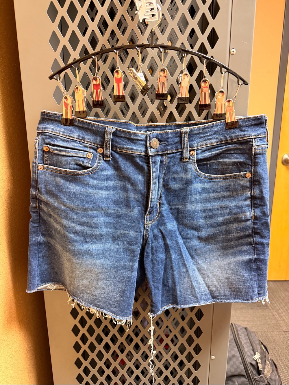 American Eagle Midi Jean Shorts
